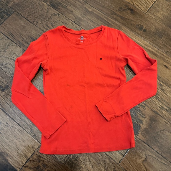 Tommy Hilfiger red long sleeve - Picture 1 of 3